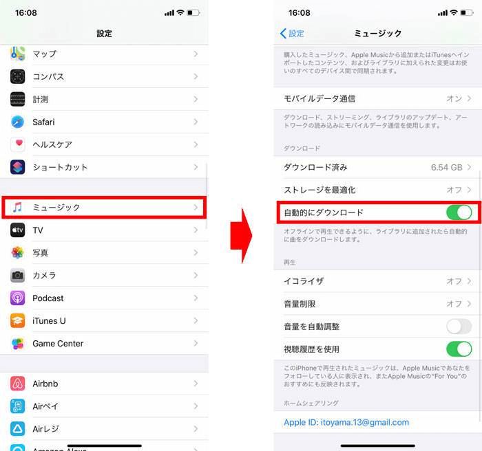 apple music auto download