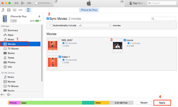 how to download movies on ipad 1